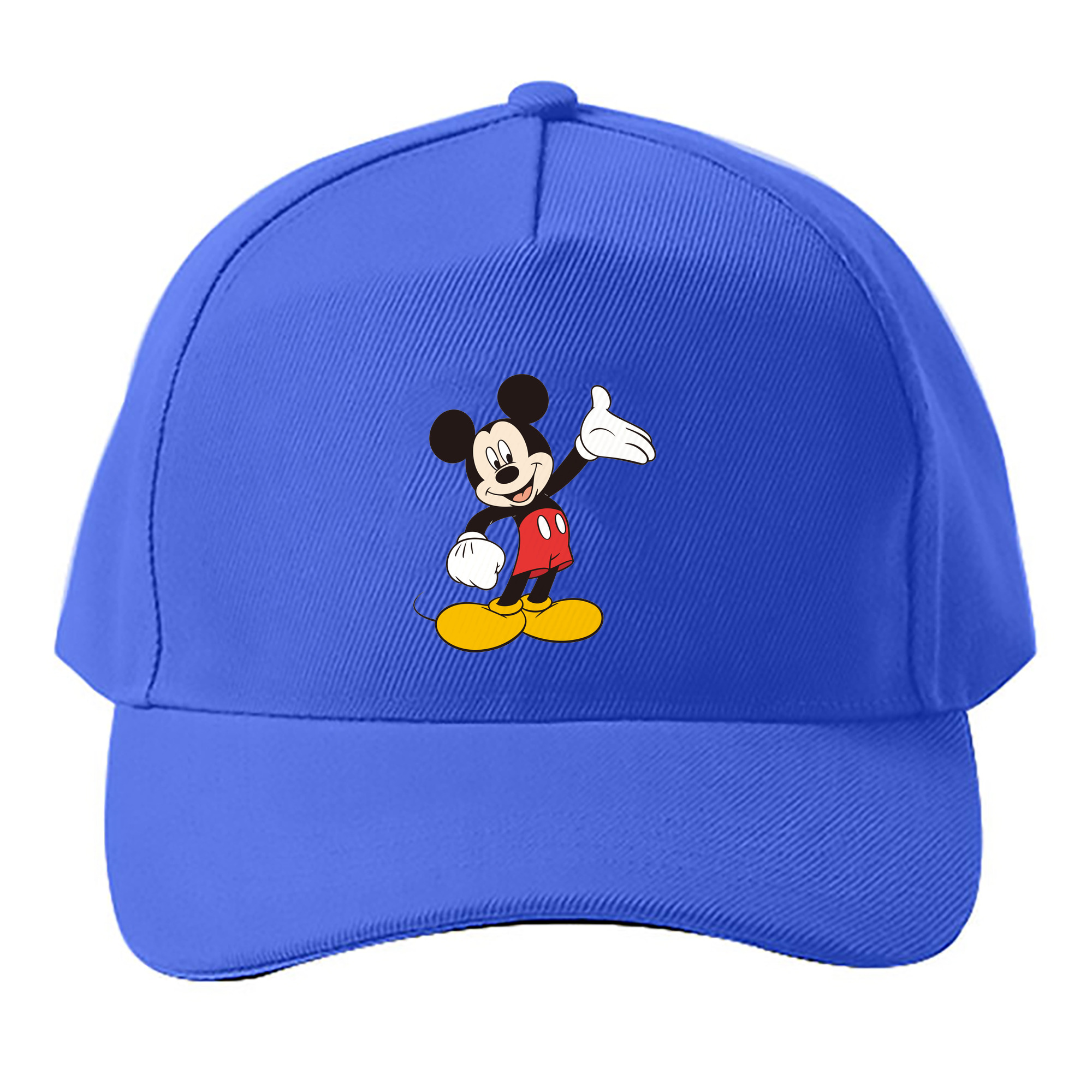 （画像用） ミッキーマウス Mickey Mouse ベースボールキャップ 綿100％ 男女兼用 帽子 スポーツ